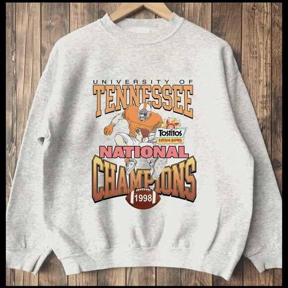 Tennessee Vols 1998 Champions Shirt Tennessee Volunteers Shirts Sweatshirt - Picture 2 of 2